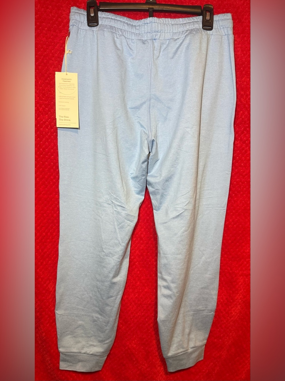 Vuori Light Blue Women's Joggers - Picture 4 of 6